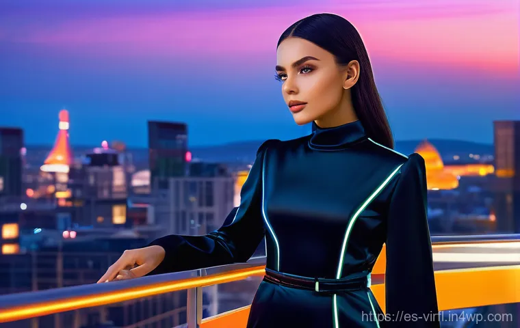 가상 정체성의 성공 사례 나열 - **Prompt 1: Sophisticated Virtual Influencer in a High-Tech Setting**
    A photorealistic, elegant ...